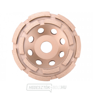 Gyémánt csiszolótárcsa kétsoros, O 125x22,2mm Gyémánt csiszolótárcsa kétsoros, O 125x22,2mm gallery main image