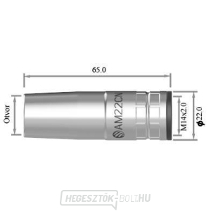 ARC M22 kúpos fúvóka - 1db