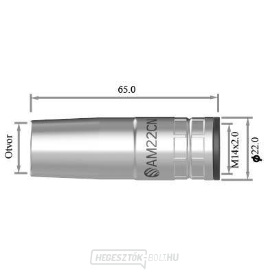 ARC fúvóka M22 kúpos (5 darabos csomag)