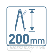 Iránytű, tartomány 0-280mm Előnézet 