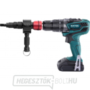 Szegecselő rögzítés T fúrógéphez, M3-M12 szegecsanyákhoz, CrMoV náhled