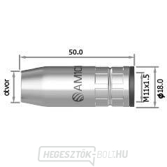 ARC M1 kúpos fúvóka - 1db