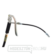 Pneumatikus kenőgép, térfogata 6 liter, tömlő 4 méter, pedállal, mobil Pneumatikus kenőgép, térfogata 6 liter, tömlő 4 méter, pedállal, mobil náhled