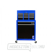 Műhelykocsi, felszereletlen, 2-részes, dobozos karosszériával, 9 fiókkal Műhelykocsi, felszereletlen, 2-részes, dobozos karosszériával, 9 fiókkal gallery main image