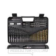 Fúrók és bitek, különböző méretekben, 110 darabos készlet Előnézet 
