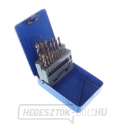 Kobalt HSS-Co rozsdamentes acél fúrókészlet, 1,0-10,0 mm, 19 darab - QUATROS QS14793 Előnézet 