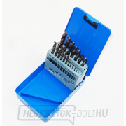 Kobalt HSS-Co rozsdamentes acél fúrókészlet, 1,0-10,0 mm, 19 darab - QUATROS QS14793 gallery main image