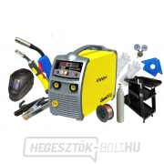 KOWAX GeniMig 220 MIG/MAG,MMA Torch Ultra 4m kábelek Szelep Motorháztető kosár huzal mágnes kesztyűs palack gallery main image