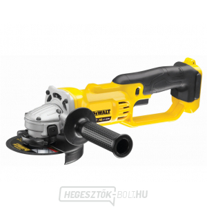 Akkus sarokcsiszoló 125mm DeWalt DCG412N 18V XR akkumulátor nélkül