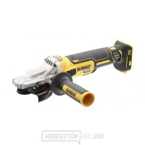 Akkus sarokcsiszoló lapos fogaskerékkel 125mm DEWALT DCG405FN - akkumulátor nélkül