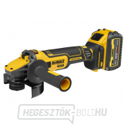 Akkus sarokcsiszoló 125mm DEWALT DCG409T1 18V 1x6.0Ah náhled
