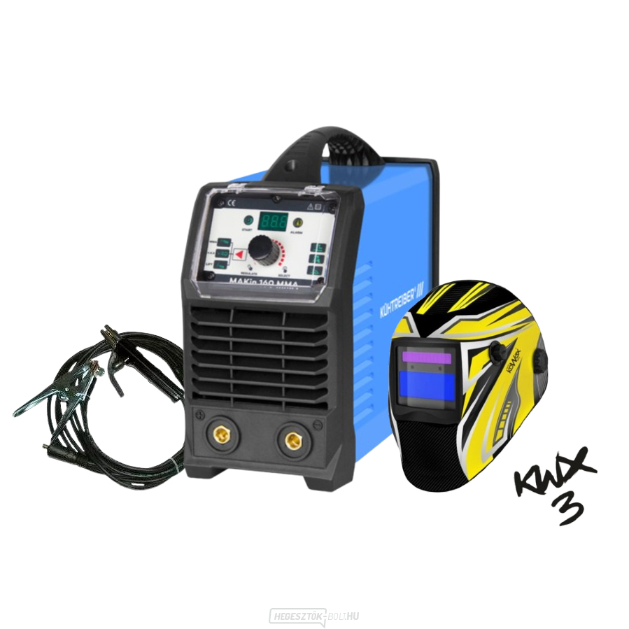 Inverter MAKIN 160 MMA + kábelek 16/3m + burkolat