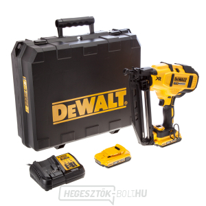 Akkumulátoros szögpisztoly DeWALT DCN660D2 18 V XR Li-Ion 2x2,0 Ah (Carbless) Akkumulátoros szögpisztoly DeWALT DCN660D2 18 V XR Li-Ion 2x2,0 Ah (Carbless) gallery main image