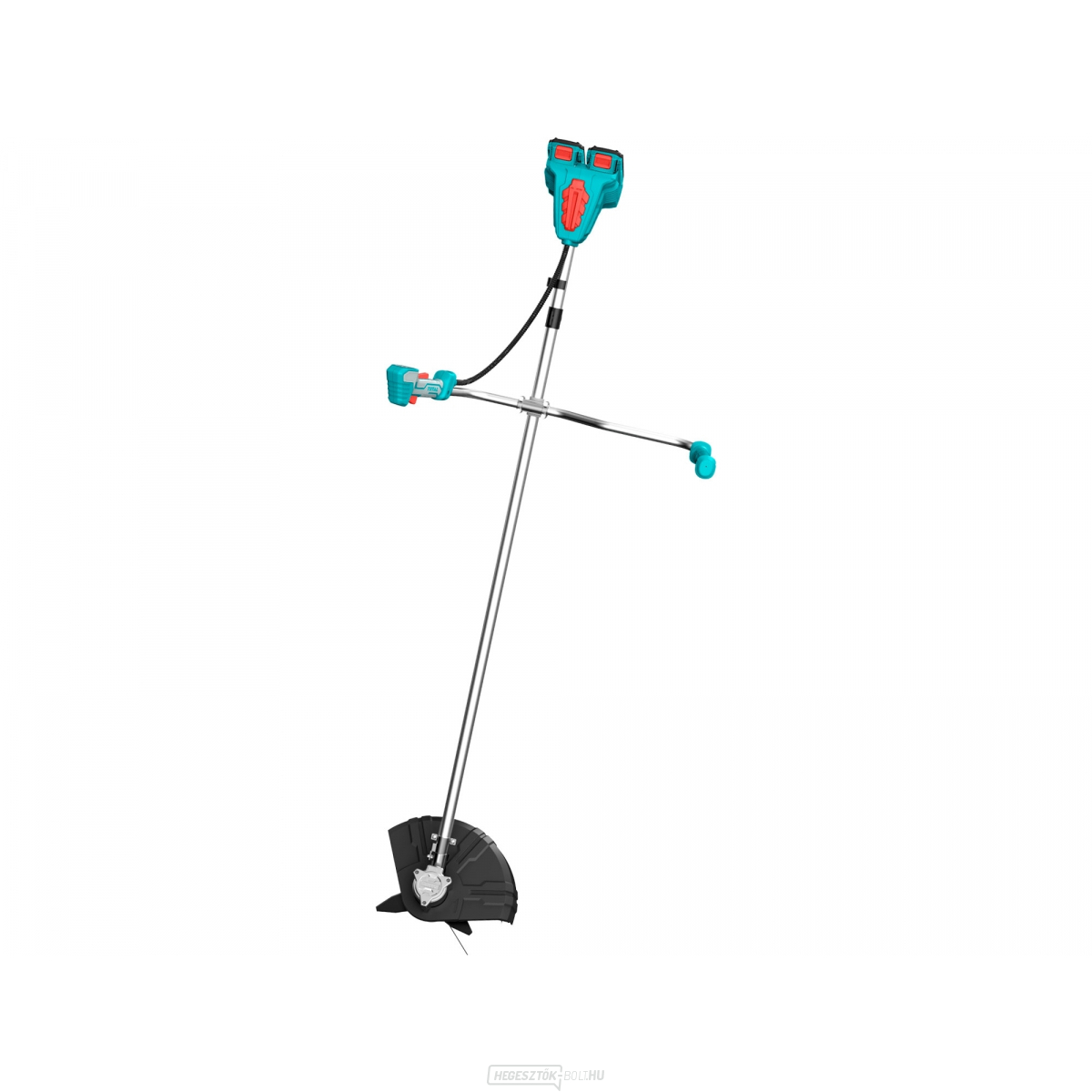 Fűnyíró, AKU, 2db 4000mAh akkumulátor, 1 db gyorstöltő