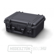 MAX Műanyag tok, 380x270xH 160mm, IP 67, fekete színű MAX Műanyag tok, 380x270xH 160mm, IP 67, fekete színű gallery main image