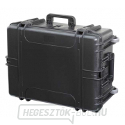 MAX Műanyag tok, 687x528xH 276mm, IP 67, fekete színű MAX Műanyag tok, 687x528xH 276mm, IP 67, fekete színű gallery main image