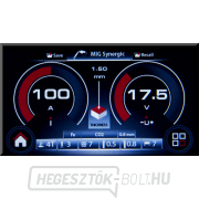 Inverter MAKIN 200 Multi MIG LCD PFC + zseblámpa 4m + tető + palack + kocsi + szelep + vezeték + szep. spray + kábelek Előnézet 