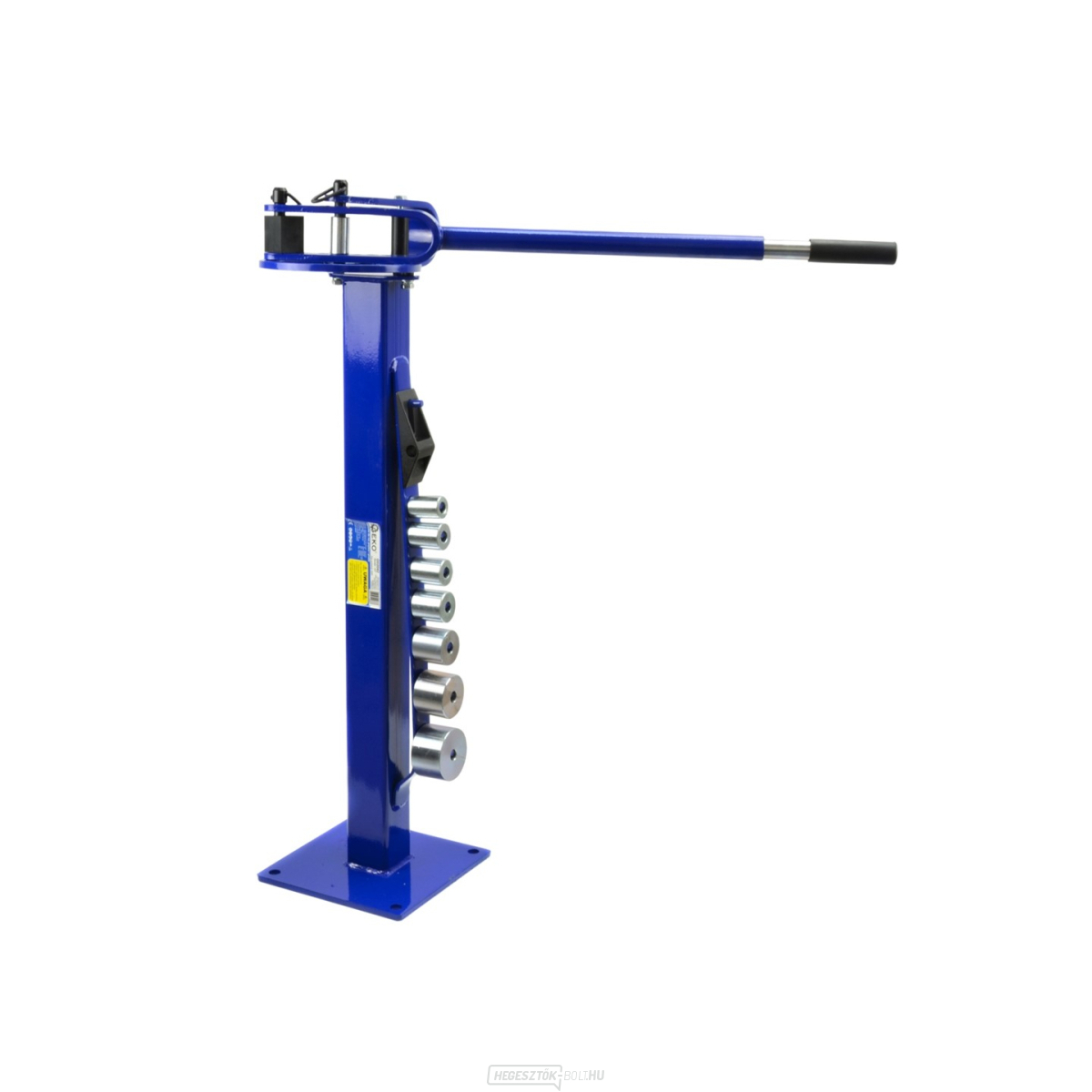 Cső-, rúd- és profilhajlító, kézikönyv, 7 profilból álló készlet