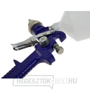GEKO HVLP szórópisztoly, fúvóka 1,4 mm, térfogat 600 ml, nyomásszabályozó és vízleválasztó GEKO HVLP szórópisztoly, fúvóka 1,4 mm, térfogat 600 ml, nyomásszabályozó és vízleválasztó náhled