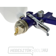 GEKO HVLP szórópisztoly, fúvóka 1,4 mm, térfogat 600 ml, nyomásszabályozó és vízleválasztó GEKO HVLP szórópisztoly, fúvóka 1,4 mm, térfogat 600 ml, nyomásszabályozó és vízleválasztó náhled