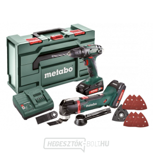 METABO 2-részes kombinált szett 18V - BS 18 LT BL MT 18 LTX gallery main image