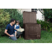 KETER - Komposztáló DECO talppal 340L Előnézet 