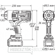 Akkumulátoros ütvecsavarozó HAZET 9212-1000/3 Előnézet 