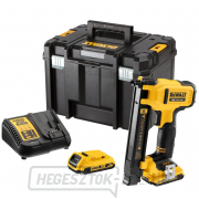 Akkumulátoros elektromos tűzőgép 18V 2x2,0Ah DeWALT DCN701D2 náhled