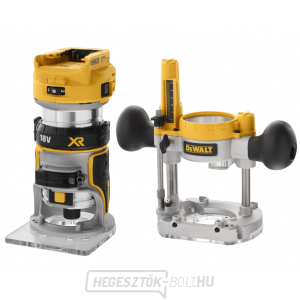 DeWALT DCW604N 18V-os akkumulátoros kombinált marógép DeWALT DCW604N 18V-os akkumulátoros kombinált marógép gallery main image
