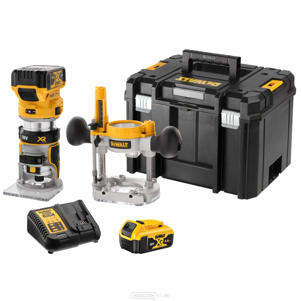 Akkumulátoros kombinált marógép 18V 2x5,0Ah DeWALT DCW604P2