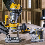 Akkumulátoros kombinált marógép 18V 2x5,0Ah DeWALT DCW604P2 Előnézet 