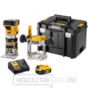 Akkumulátoros kombinált marógép 18V 2x5,0Ah DeWALT DCW604P2 gallery main image