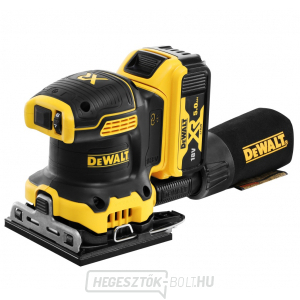 Akkus vibrációs csiszológép DEWALT DCW200P2 18V 2x5.0Ah gallery main image