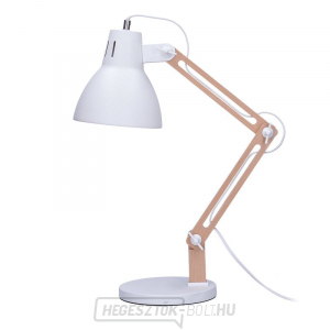 Solight asztali lámpa Falun, E27, fehér
