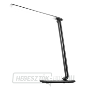 Solight LED asztali lámpa dimmelhető, 12W, fényhőmérséklet választható, USB, fekete fényű, fekete fényes Solight LED asztali lámpa dimmelhető, 12W, fényhőmérséklet választható, USB, fekete fényű, fekete fényes gallery main image