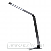 Solight LED asztali lámpa, 11W, színváltó, csiszolt alumínium, ezüst színű, dimmelhető Előnézet 