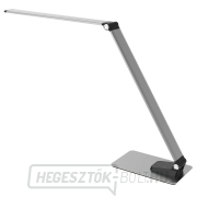 Solight LED asztali lámpa, 11W, színváltó, csiszolt alumínium, ezüst színű, dimmelhető Előnézet 
