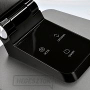 Solight LED asztali lámpa, 11W, színváltó, csiszolt alumínium, ezüst színű, dimmelhető náhled