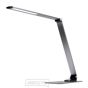 Solight LED asztali lámpa, 11W, színváltó, csiszolt alumínium, ezüst színű, dimmelhető