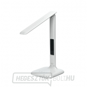 Solight LED dimmelhető asztali lámpa kijelzővel, 6W, választható fényhőmérséklet, fehér fényes fényű Előnézet 