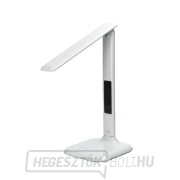 Solight LED dimmelhető asztali lámpa kijelzővel, 6W, választható fényhőmérséklet, fehér fényes fényű Előnézet 