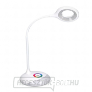 Solight LED újratölthető asztali lámpa, 5W, RGB háttérvilágítás, dimmelhető, USB tápegységgel Előnézet 