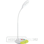 Solight LED újratölthető asztali lámpa, 5W, RGB háttérvilágítás, dimmelhető, USB tápegységgel Előnézet 
