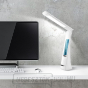 Solight LED újratölthető asztali lámpa, 5W, kijelző, színváltás, USB, fehér Solight LED újratölthető asztali lámpa, 5W, kijelző, színváltás, USB, fehér náhled