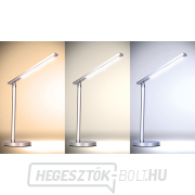 Solight LED asztali lámpa, 7W, dimmelhető, változtatható színárnyalat, ezüst színű náhled