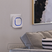 Solight vezeték nélküli ajtócsengő, 250m, fehér, tanulási kóddal Előnézet 