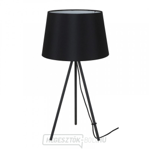Solight asztali lámpa Milano Tripod, háromlábú, 56 cm, E27, fekete gallery main image