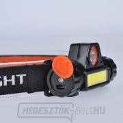 Solight LED újratölthető fejlámpa, 3W COB, 150 120lm, Li-ion, USB Előnézet 