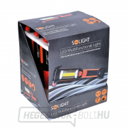 Solight multifunkciós LED lámpa, 3W COB 1W LED, klipsz, mágnes, rugalmas, 3x AAA náhled