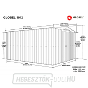 ház GLOBEL 1012 SILVER tetőablakkal Előnézet 